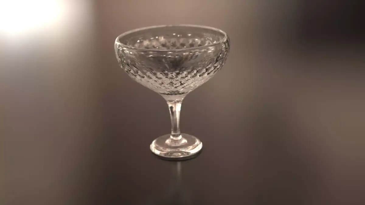 Crystal Glass Free 3D model