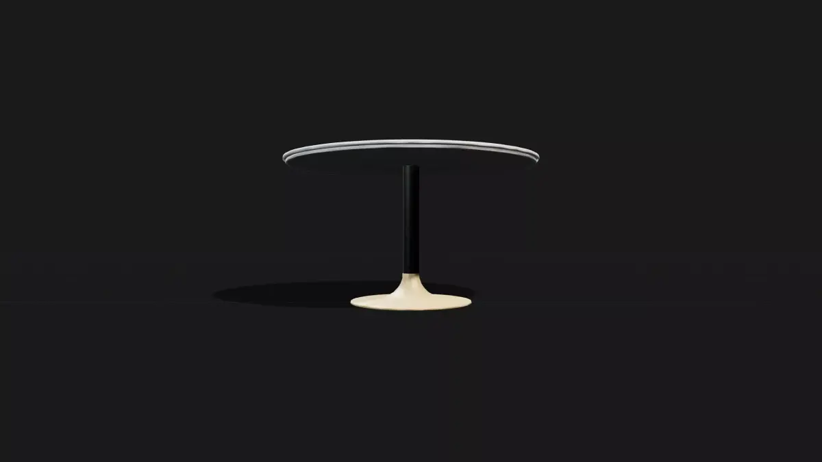 Dining table Free low-poly 3D model buy