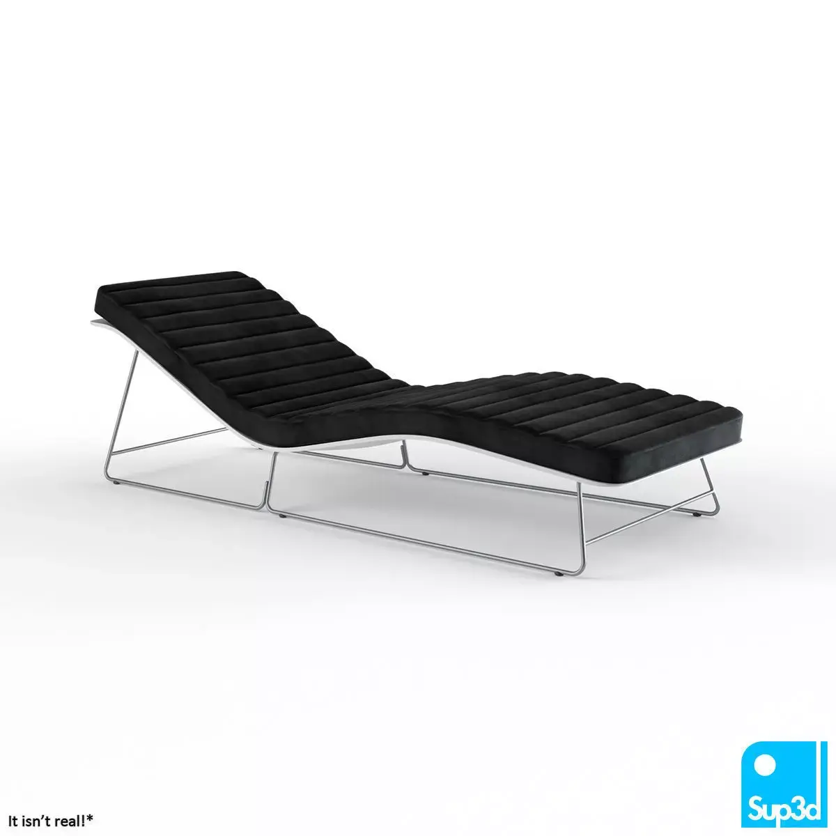 Lounger Leather 3D model