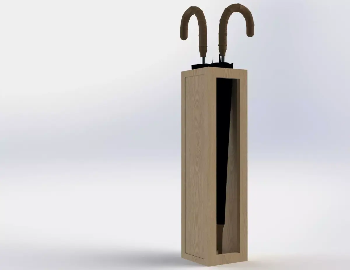 umberalla rack Free 3D model