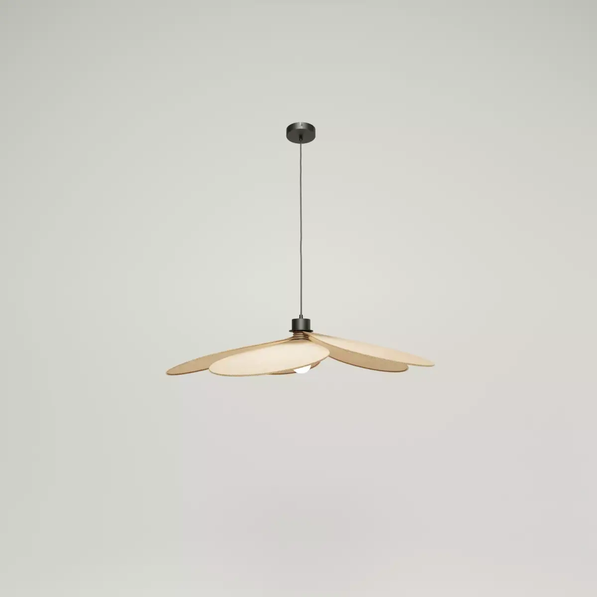 Fabric ceiling Lamp Free 3D model