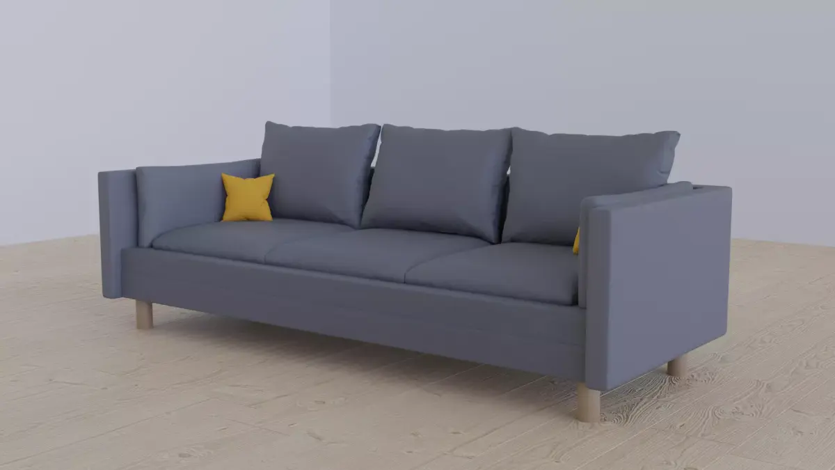 Couch Sofa Living Room  Free 3D model