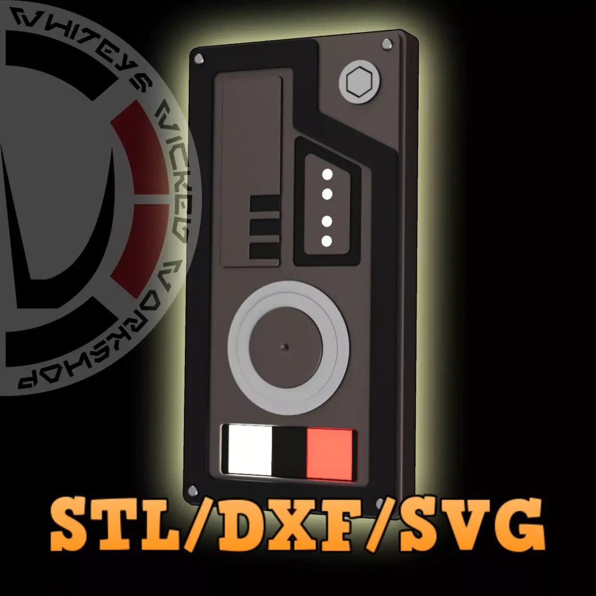 Galaxies Edge Smugglers Run Control Panel DXF-SVG-STL 3D print model