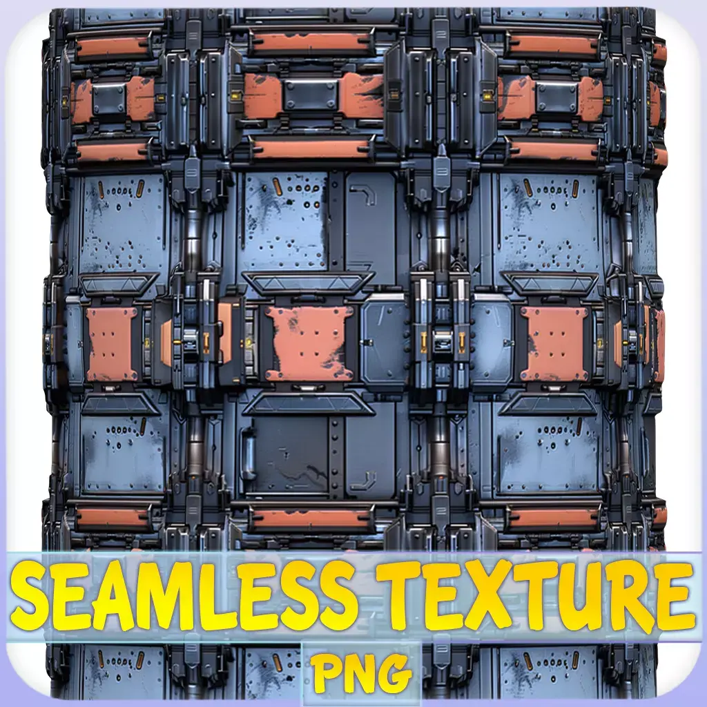  Sci-FI Seamless Texture Texture purchase