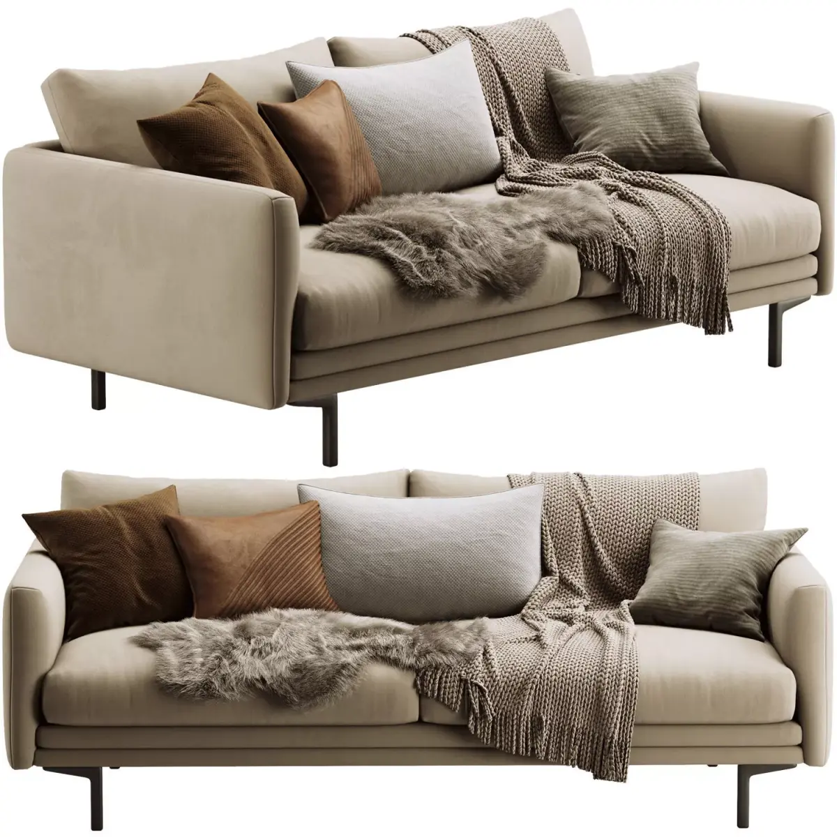 Lomi Sofa 3D model