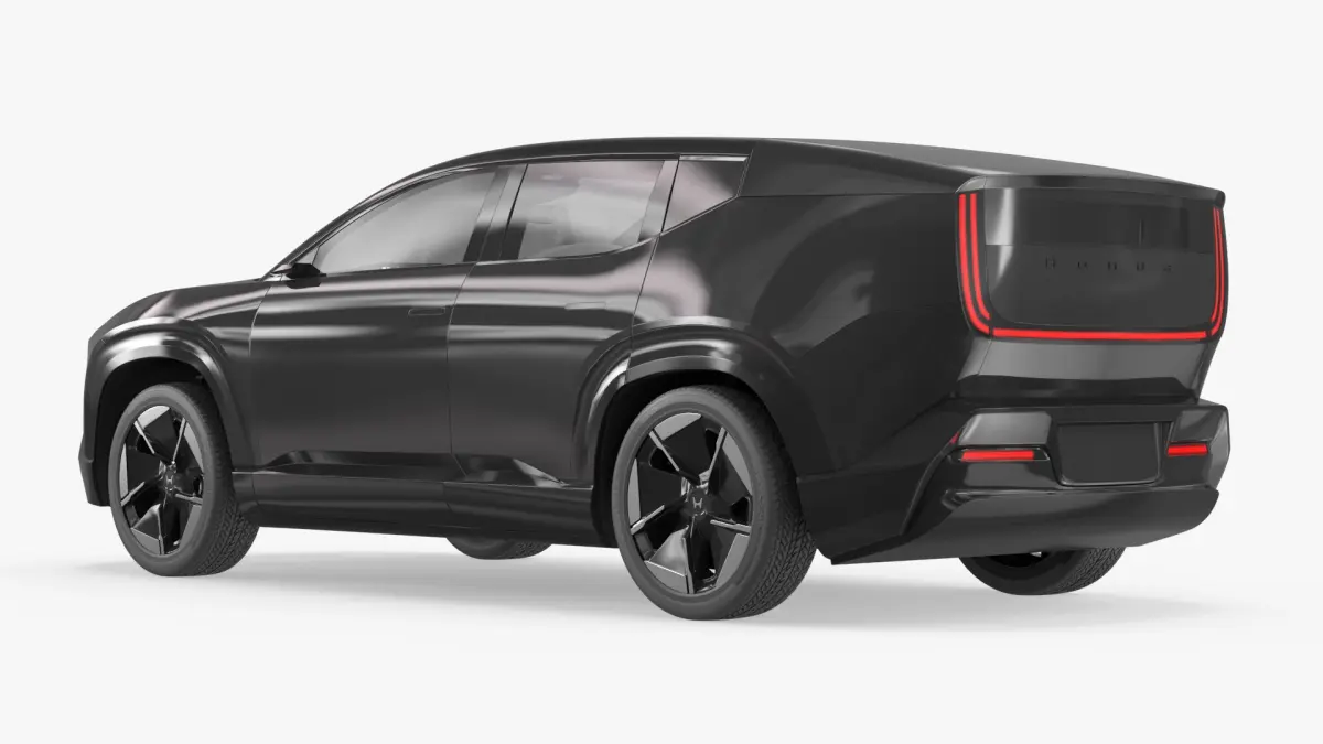 Honda 0-Series Premium Concept SUV Black 3D model