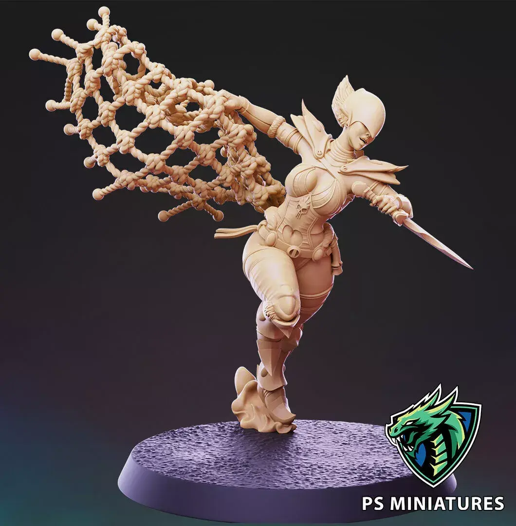 Dark Space Elves - Witches - Pose 5 3D print model