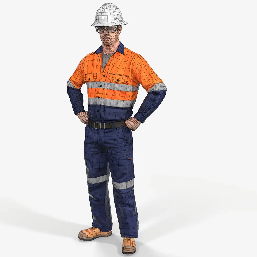 Workman Mining Safety DANIEL 3D model