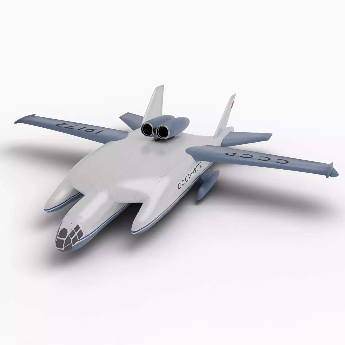 Bartini Beriev VVA-14 3D model