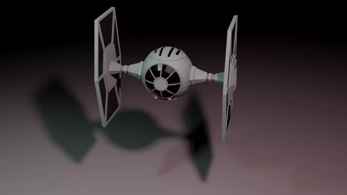 TIE Fighter 3D print model
