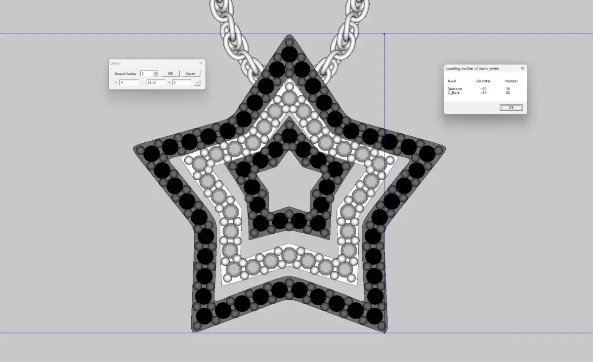 Star Pendant  3D print model buy