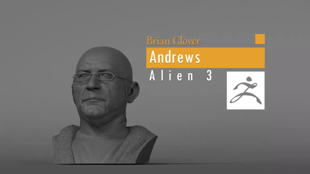 Brian Glover - Andrews - Alien 3 3D print model purchase