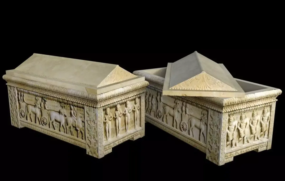 Cypriot Sarcophagus  Free low-poly 3D model