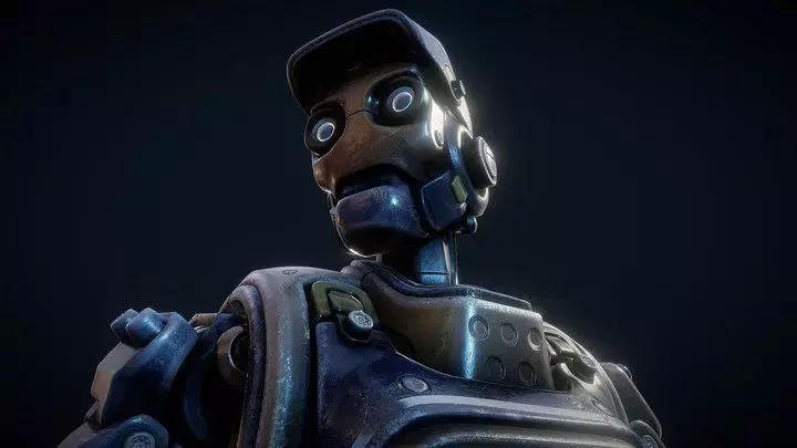 HumanBot 3D model