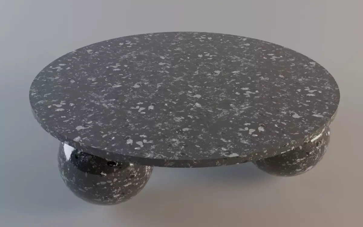 table marble coffee Free 3D model