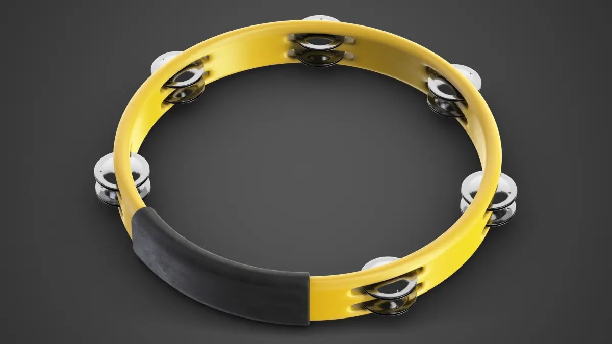 Tambourine 1 3D model