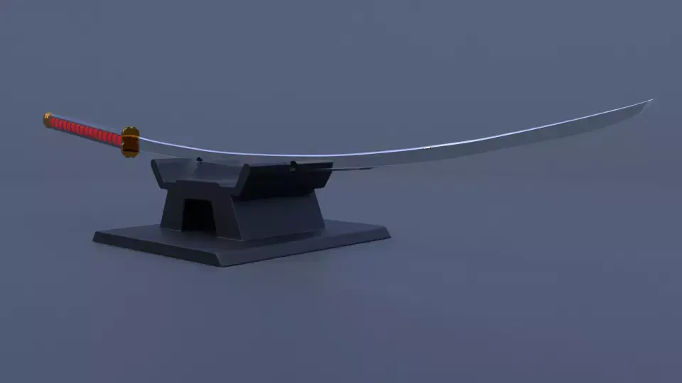 Nodachi 3D model