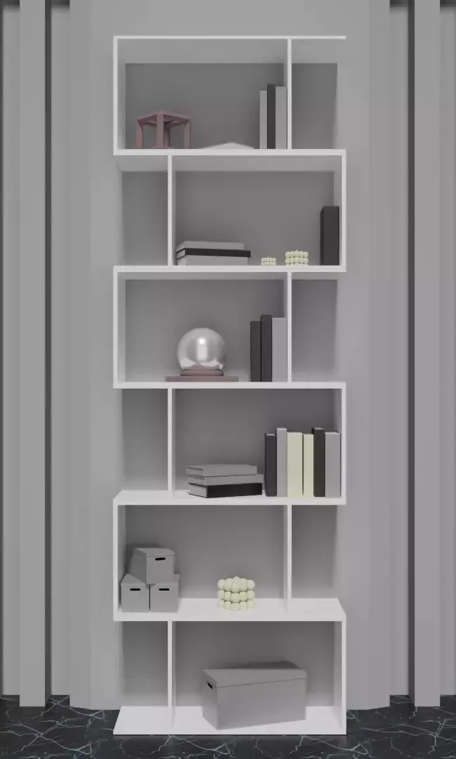 Shelf VAYS white 3D model