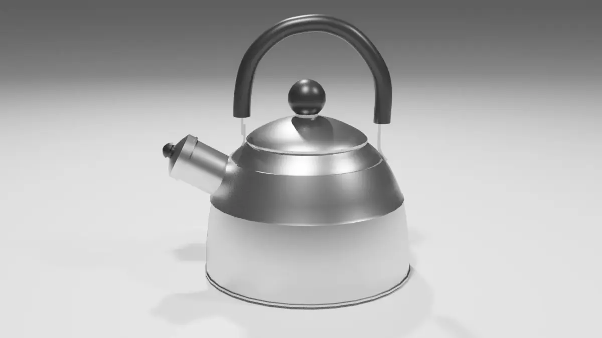 Water Kettle Free 3D model