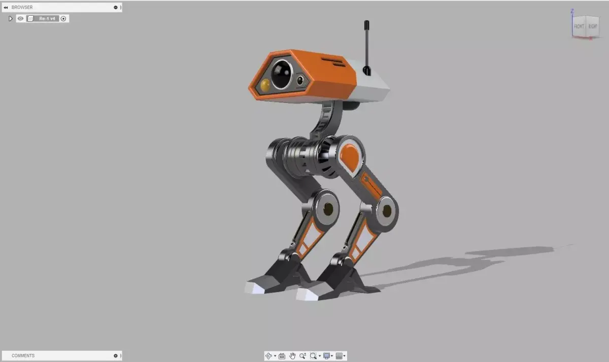 Re-1 Droid 3D print model purchase