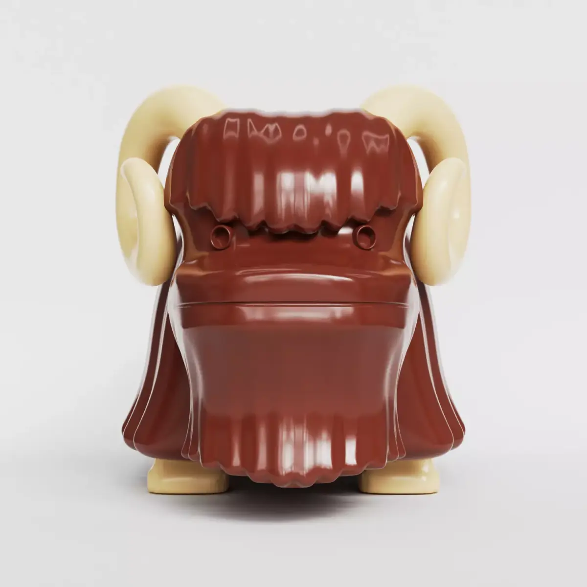 Bantha - The Complete Saga - 3D Printable Custom Lego Minifigure 3D print model