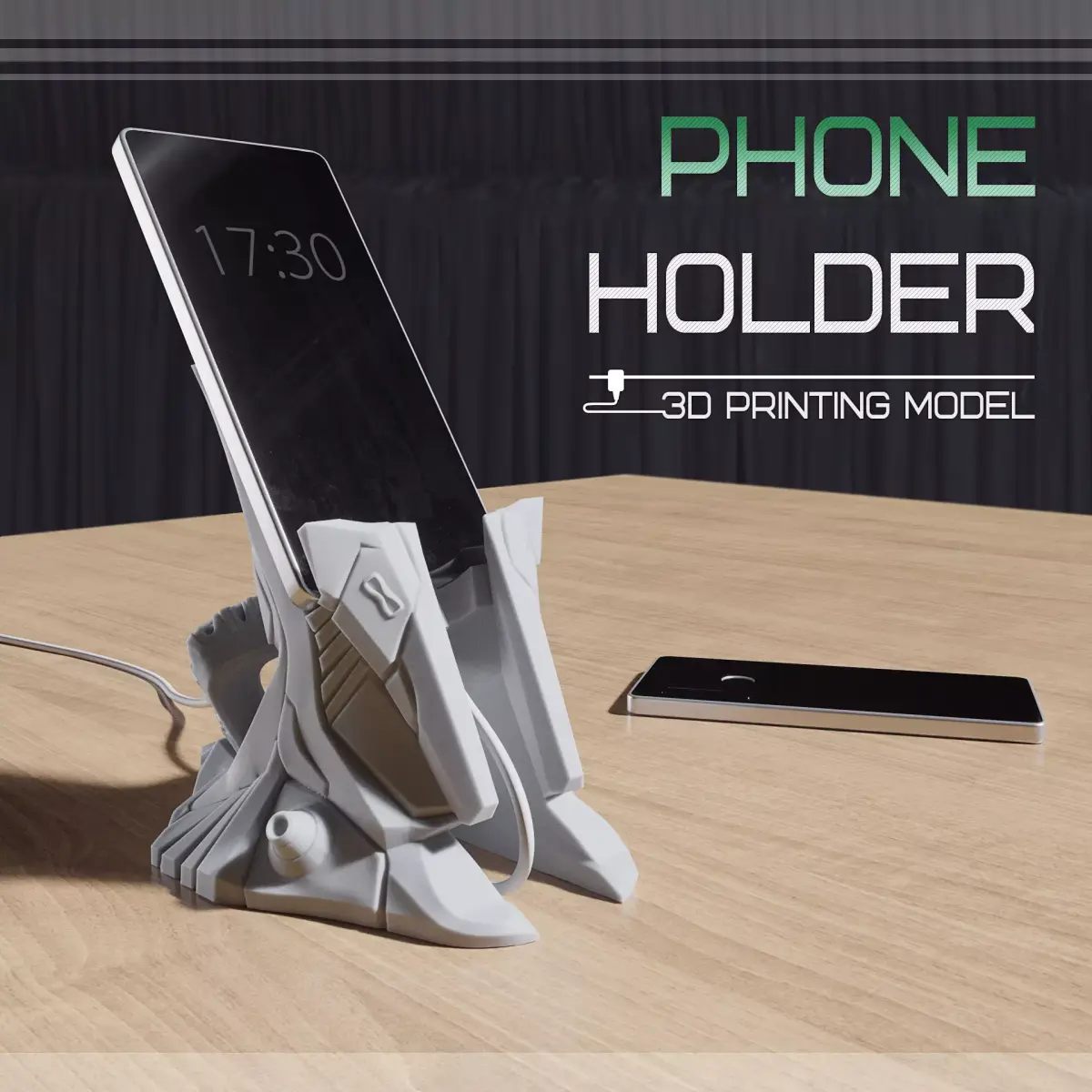Phone holder 3d printing model 3D print model