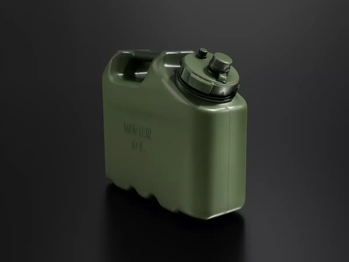 Military Fuel Can 05 3D print model