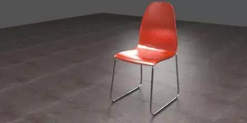Plastic Chair Free 3D model purchase