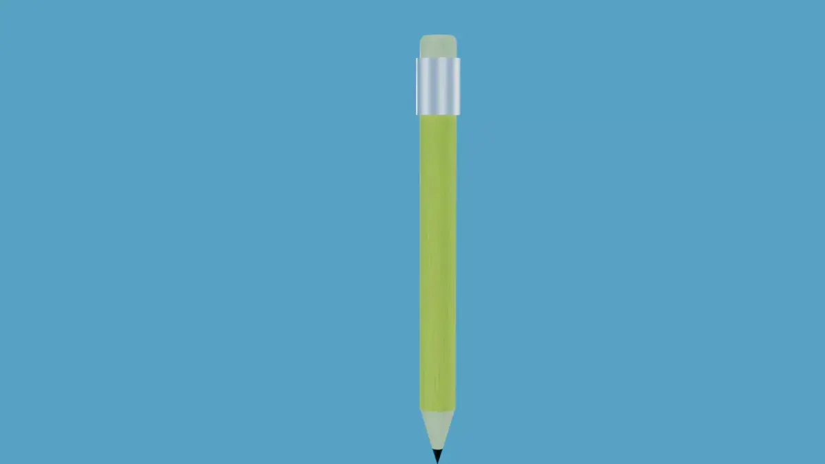 pencil Low-poly 3D model purchase
