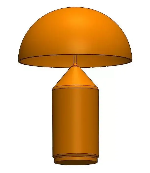 Modern Table lamp Free 3D model buy