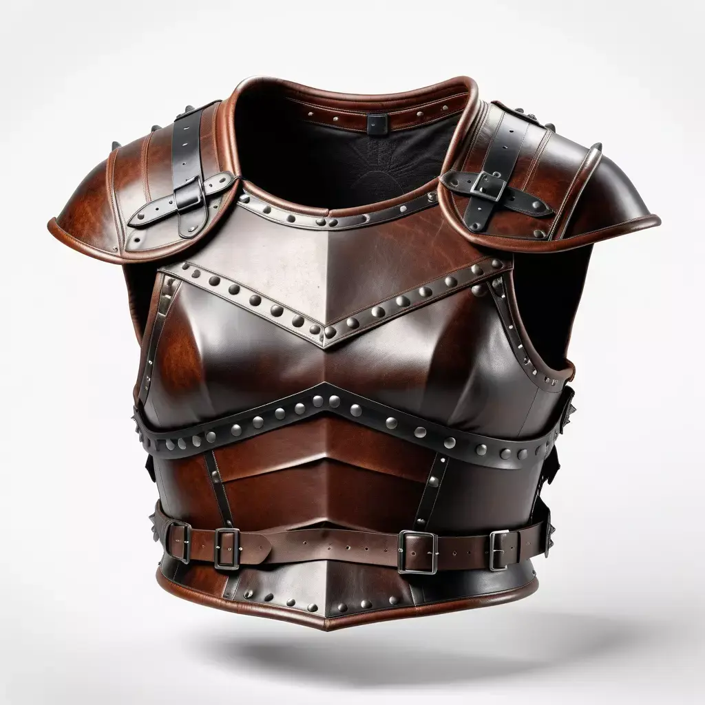 Worn Leather Armor Chestpiece 3D model