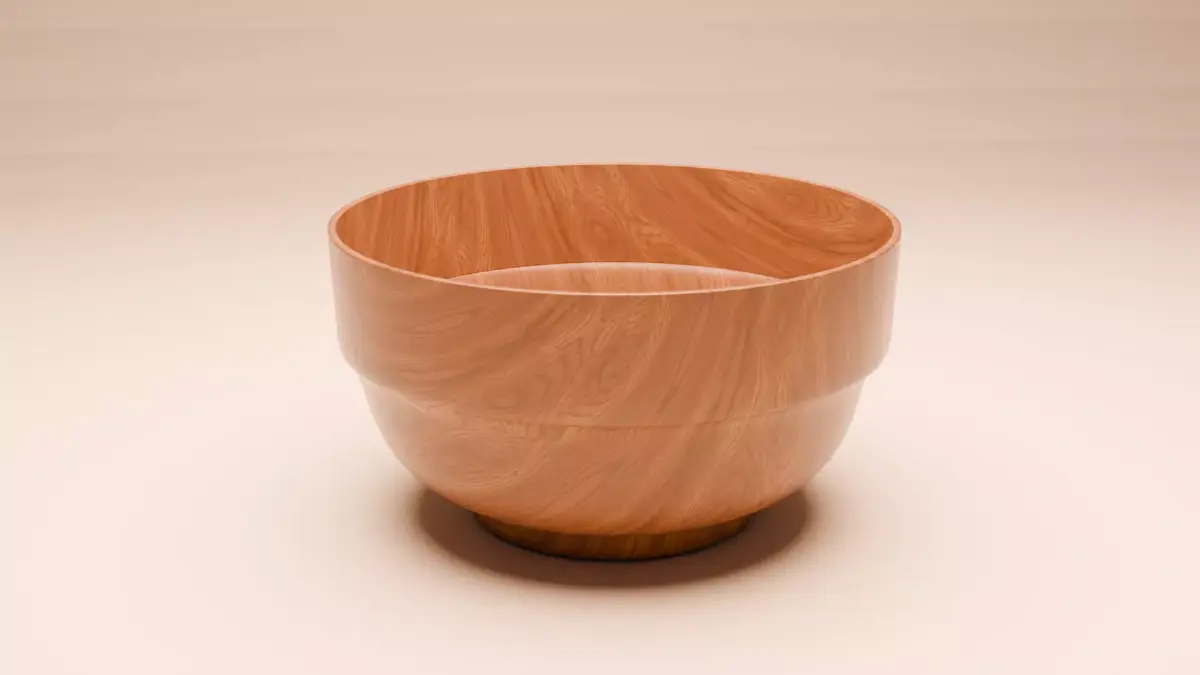 Japanese Miso Soup Bowl  Low-poly 3D model