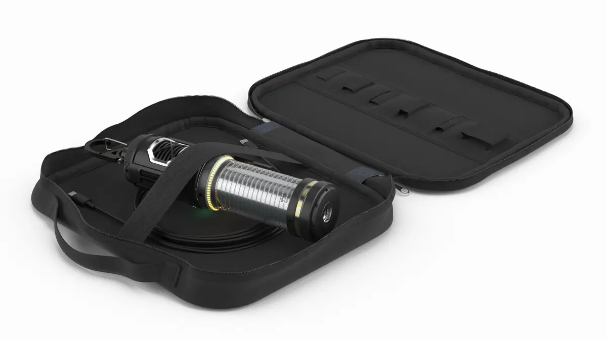 Portable Insect Repellent Kit in Hard Case Black 3D model