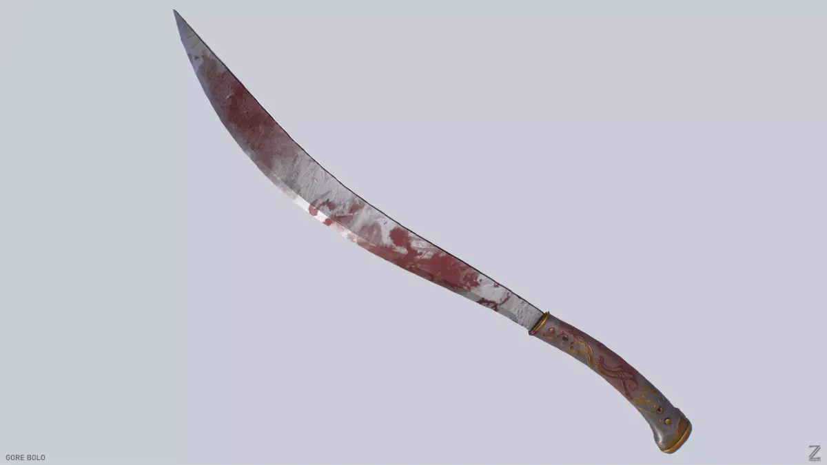 Gore bolo Low-poly 3D model