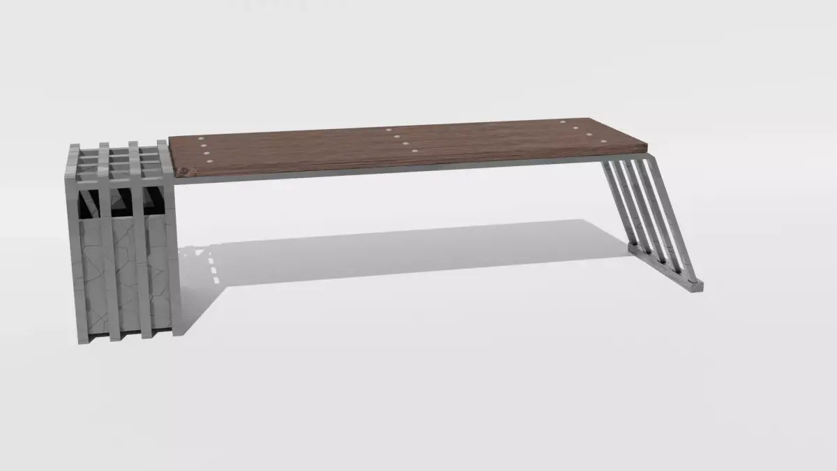 bench Free 3D model 3