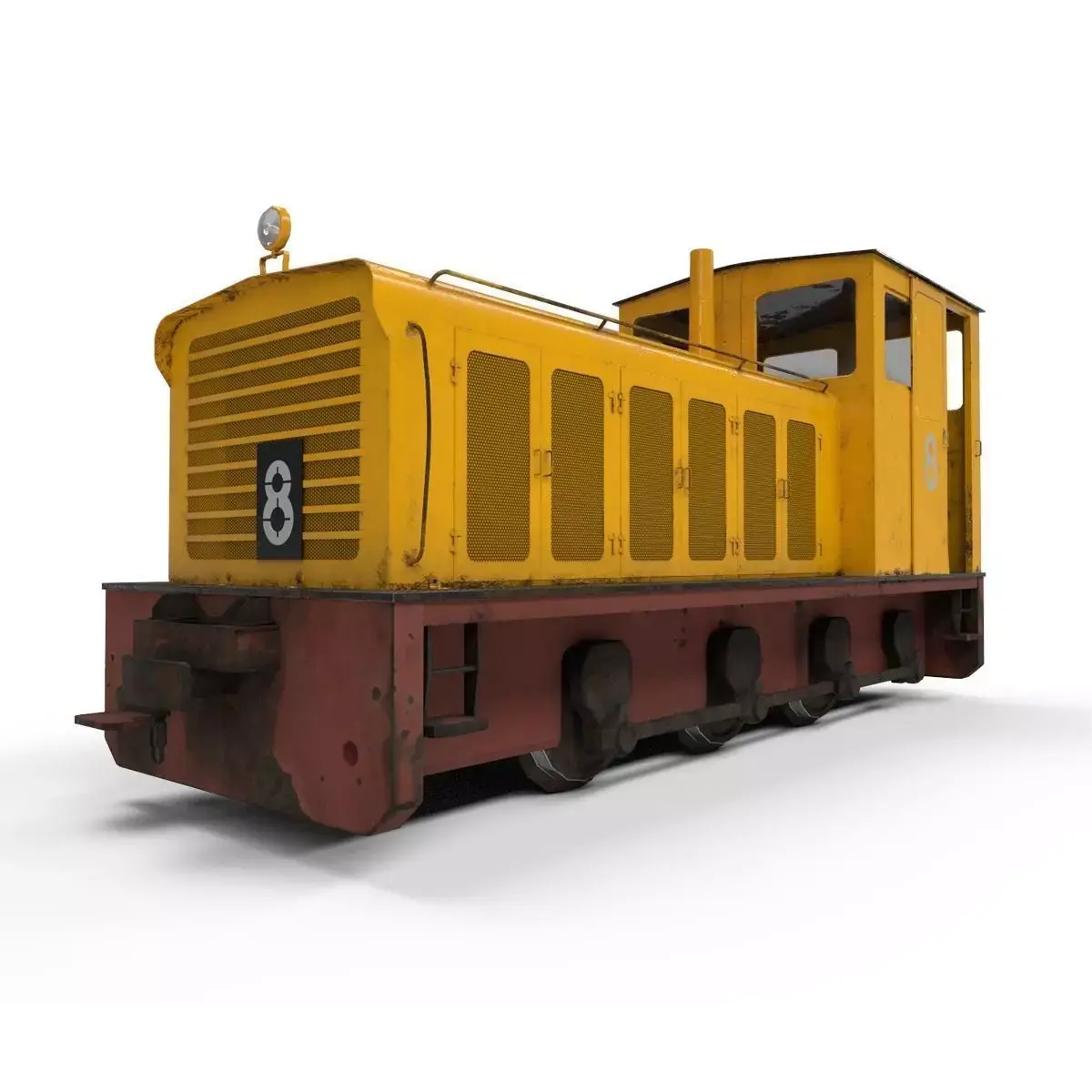 Lori Sugar Mill  Low-poly 3D model