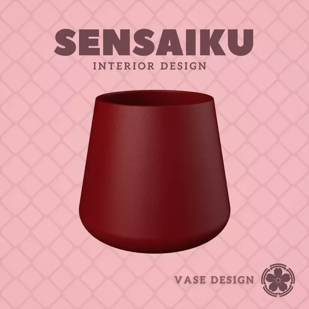 34 Cylinder - V17 Custom Vase Design - Ikebana Home Decoration 3D print model
