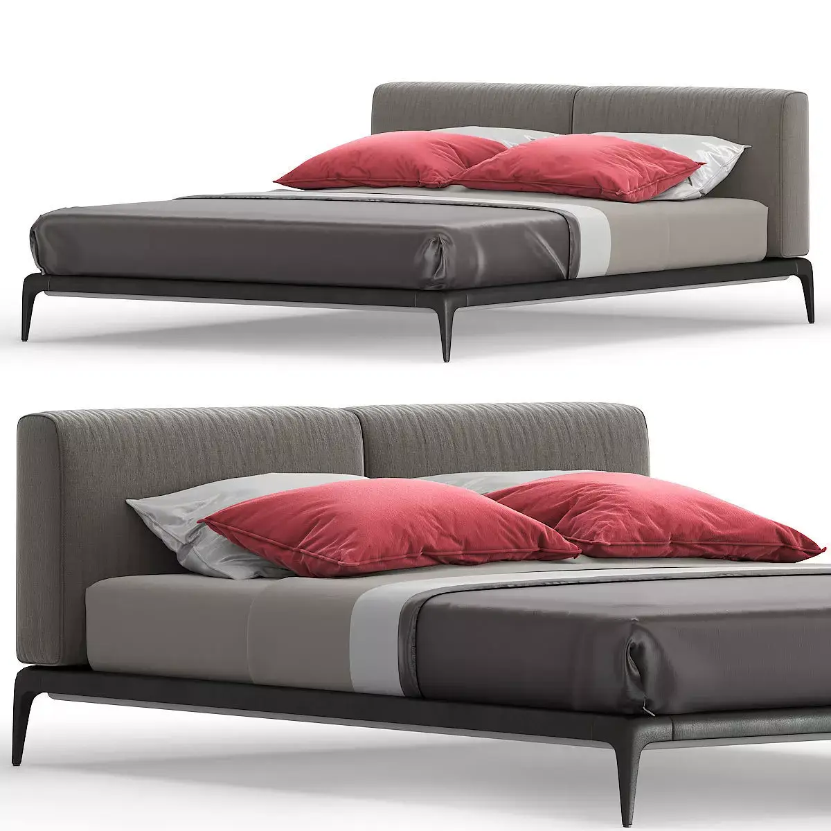 Bed Poliform Park Free 3D model