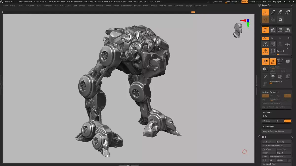 robot battle a04 3d print model 3D print model