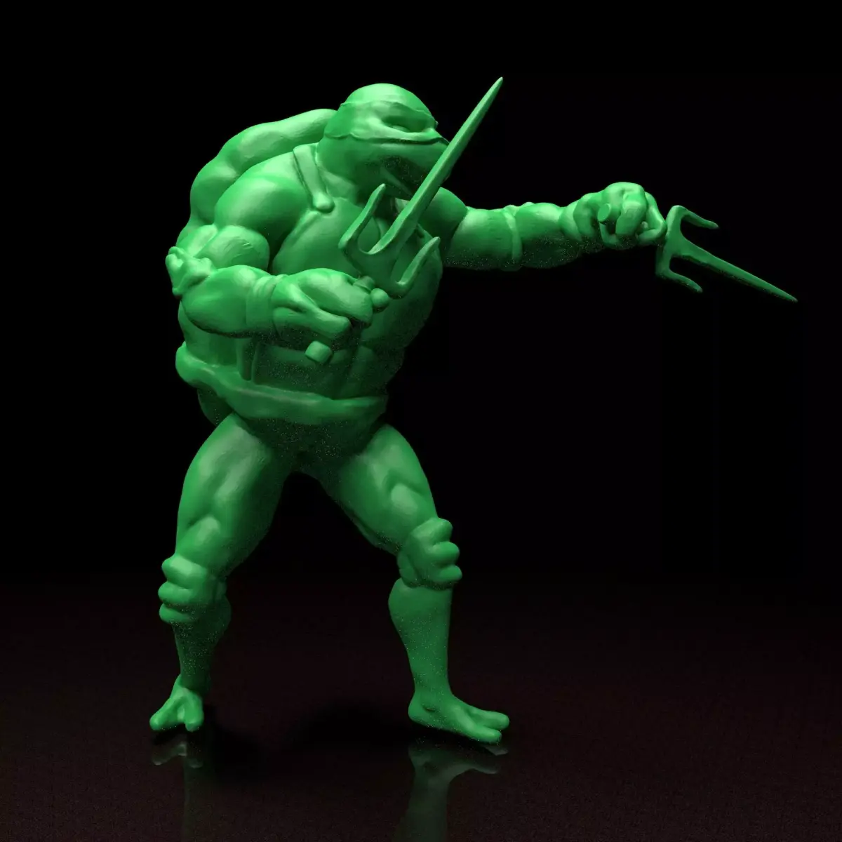 Raphael TMNT stl file 3d print model 3D print model purchase