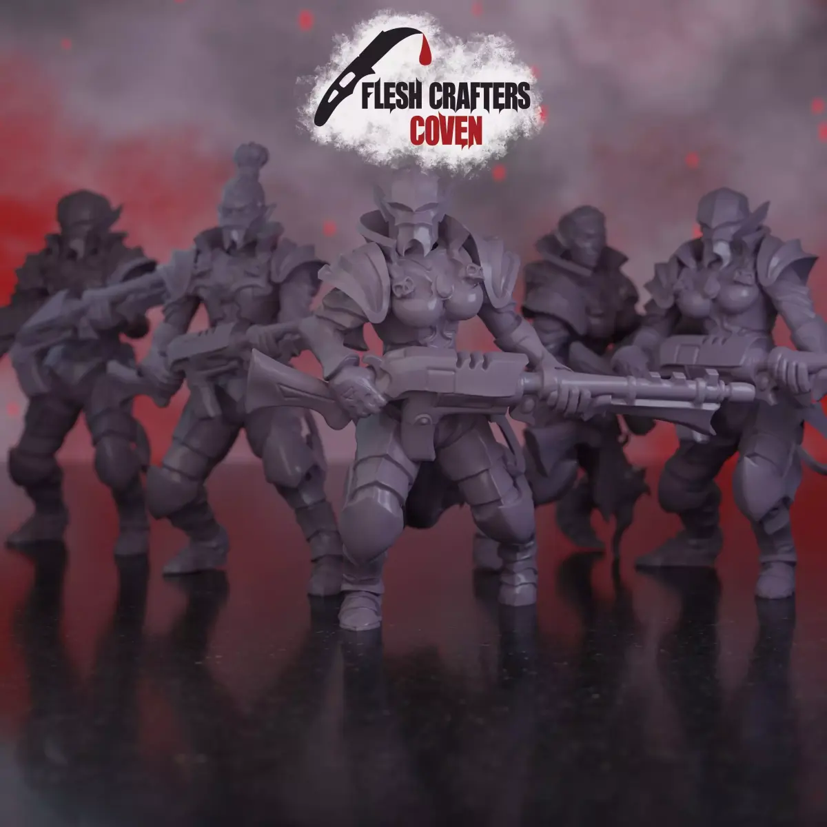 Nosferii - Cabal Legionnaires - Set B 3D print model