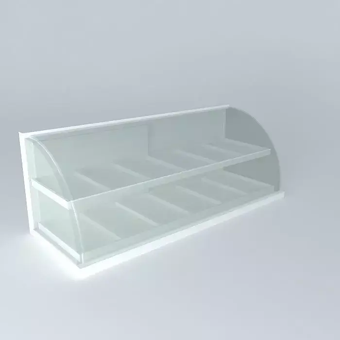 Kit glass display case Free 3D model purchase