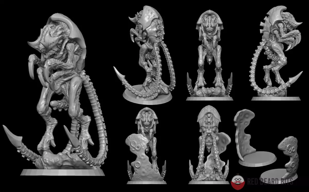 Xenoteras Psyker 3D print model