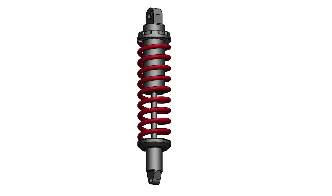 Rear shock absorbers all models 110 100 3D model