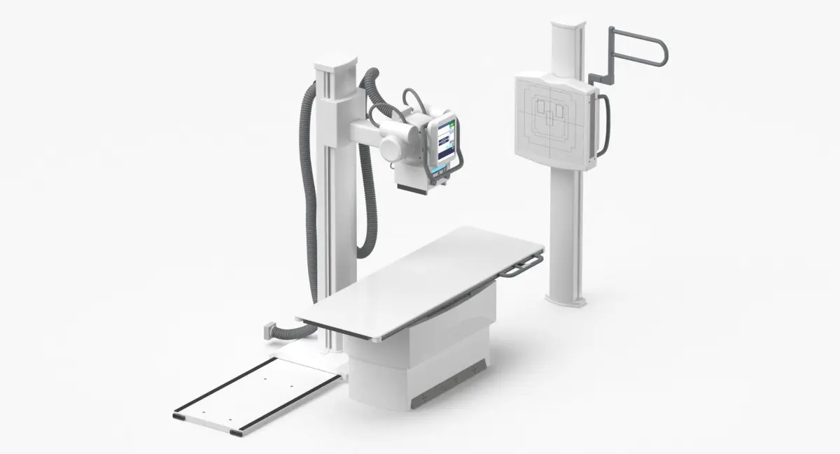 Radiograph Machine 3D model