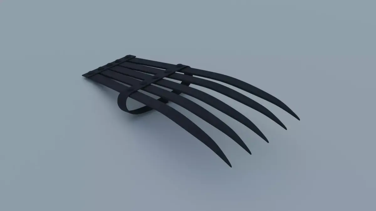 Tekkokagi Weapon 3D model