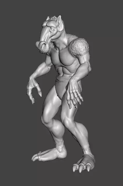 Thundercats Bruteman STL File 3D Printing  3D print model 3D print model