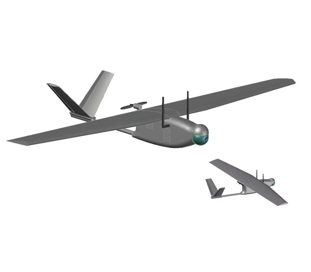 BAYRAKTAR UAV MINI 3D print model purchase