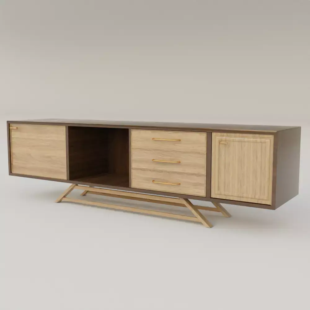 TV Cabinet Free 3D model purchase