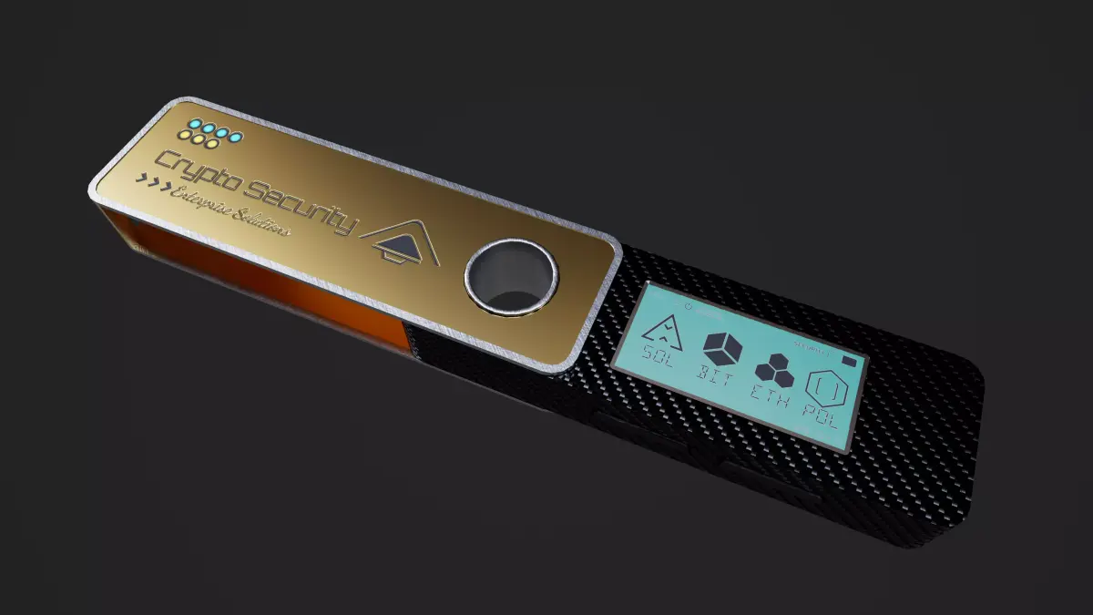 CRYPTO SECURITY 3D model